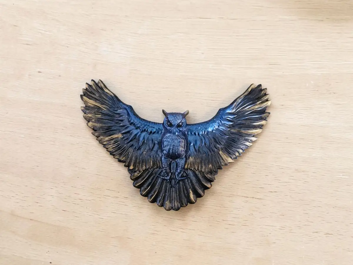 Chouette / hibou en envol