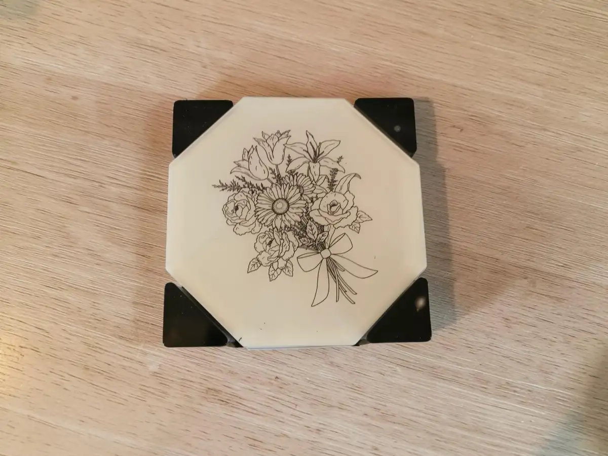 Sous-verres + support