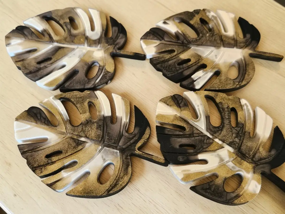 Sous-verres monstera