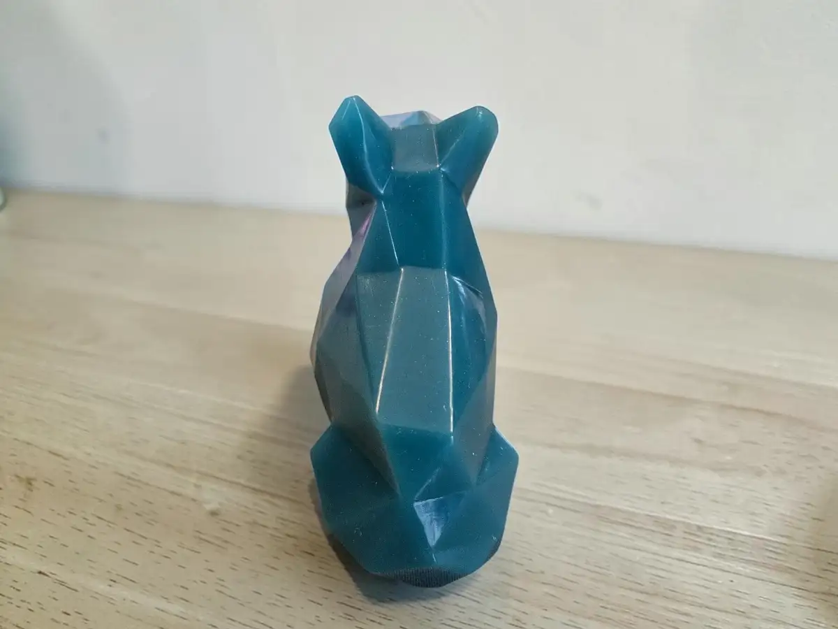 Figurine bouledogue origami