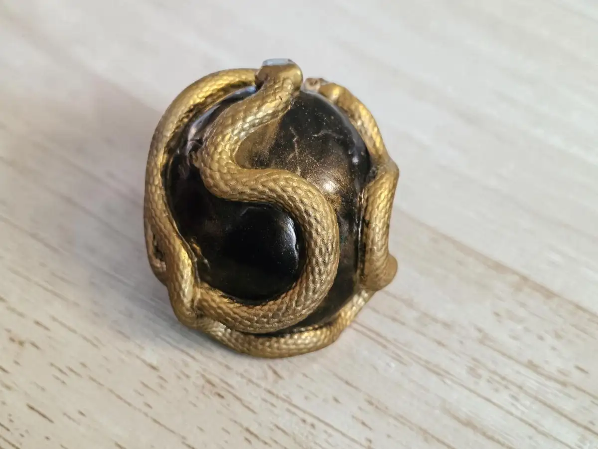 Le serpent d'Onyx- Crâne serpent
