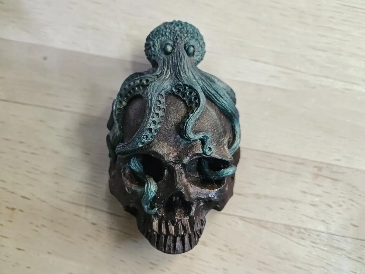 Kraken Skull- Crâne pieuvre