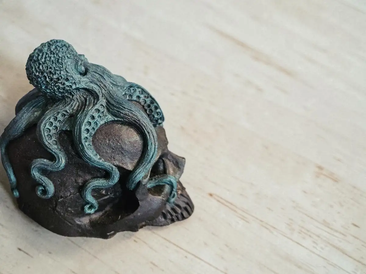 Kraken Skull- Crâne pieuvre