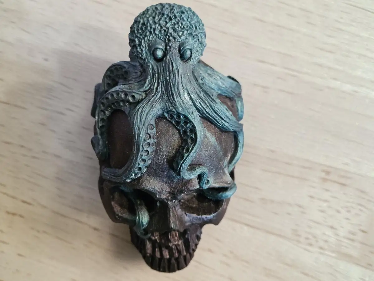Kraken Skull- Crâne pieuvre